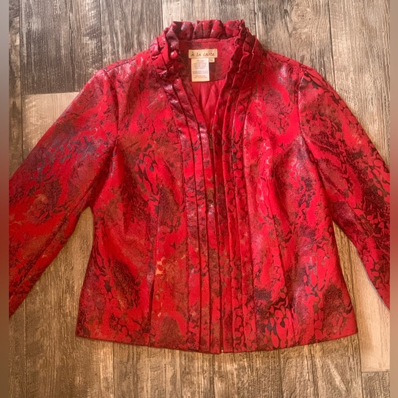 Ladies a la carte lined zippered jacket - Picture 1 of 6